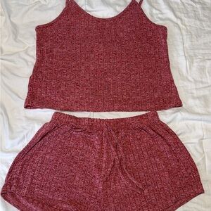 Target Women's Maroon Sleepwear Set